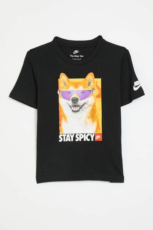 Nike stay spicy tee - black