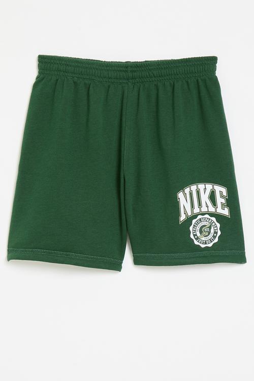 Nike pe french terry reversible shorts - green