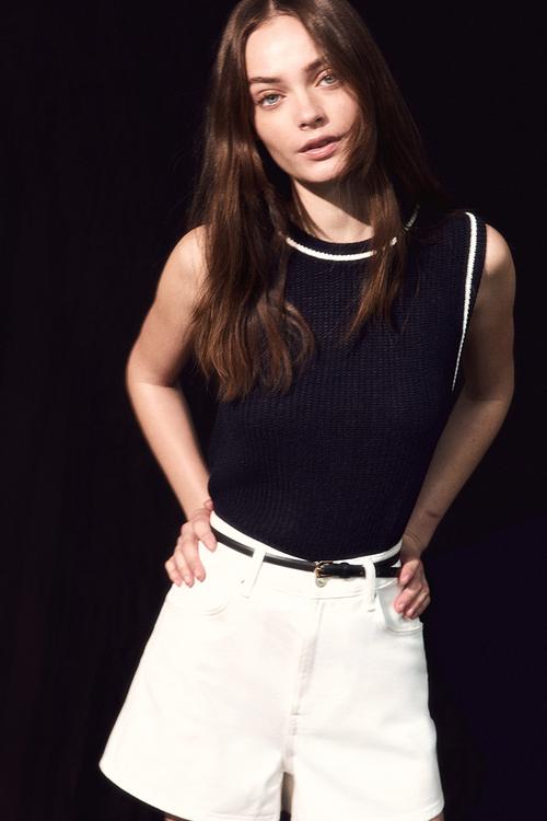 Sweater vest - navy blue