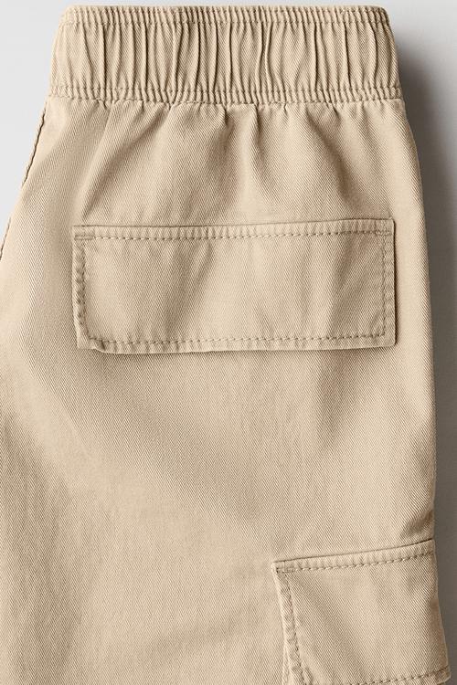 Cargo twill shorts - light beige 