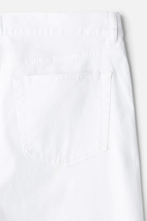 Slim fit 5-pocket trousers - white