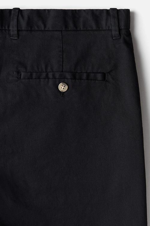 Regular fit chino shorts - black