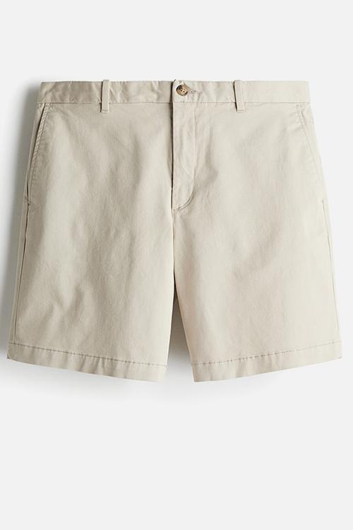 Regular fit chino shorts - light beige
