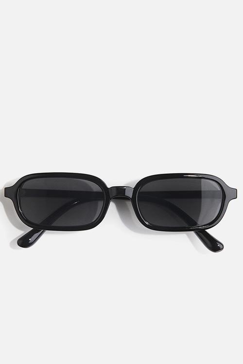 Rectangular sunglasses - black