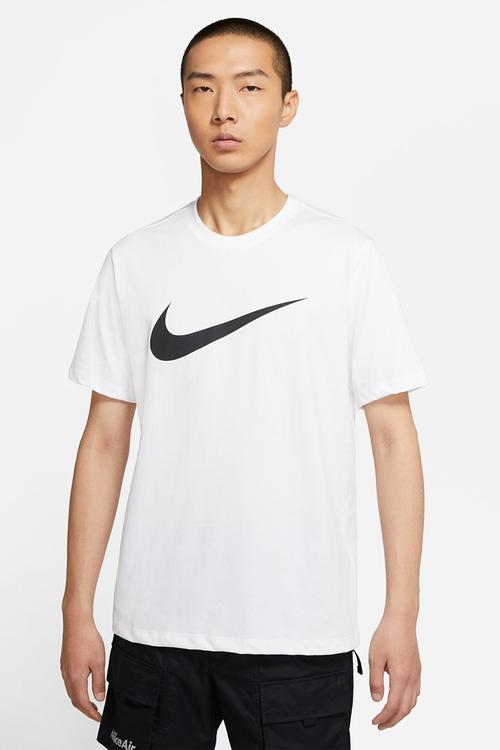 NSW Icon Swoosh Tee - White/Black
