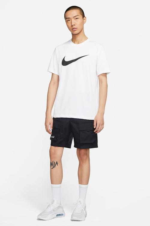 NSW Icon Swoosh Tee - White/Black