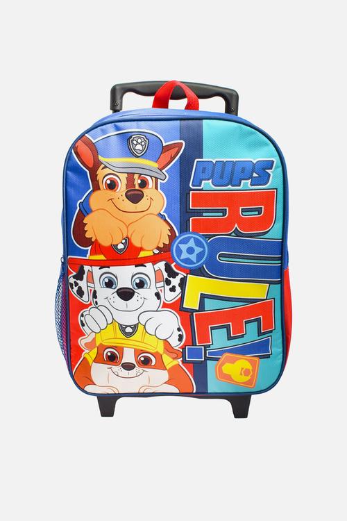 Paw Patrol Trolley Bag - blue & red