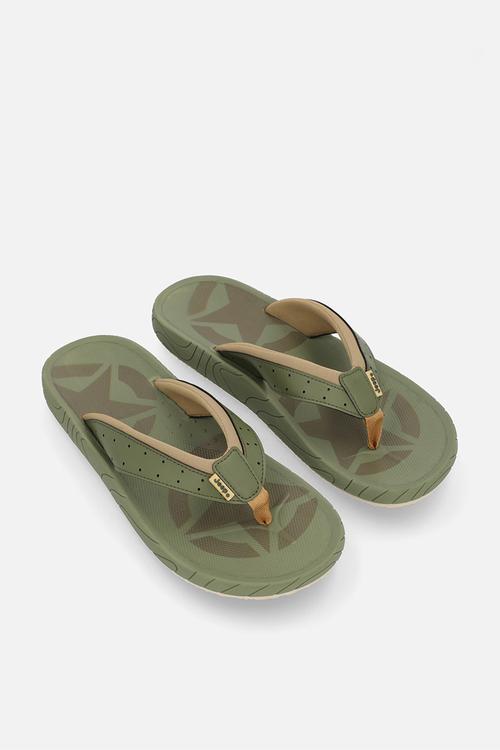 Cherokee thong sandal - olive