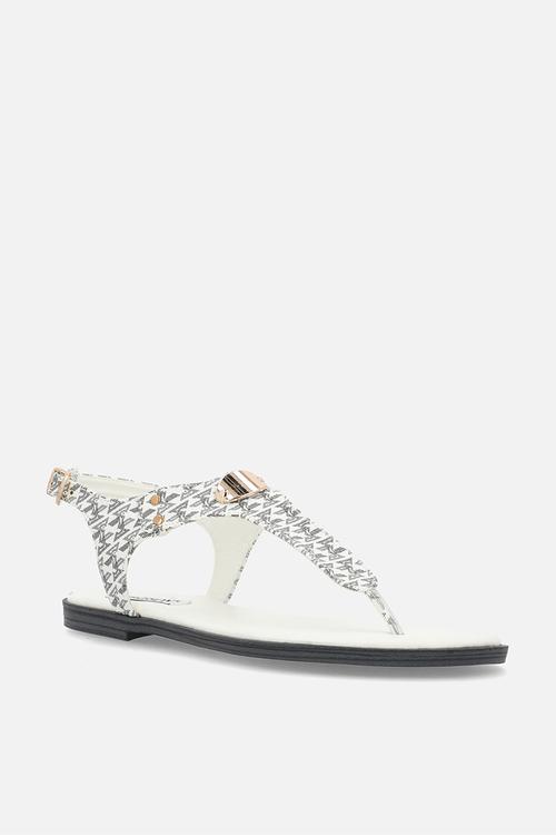Meredith slingback - white multi