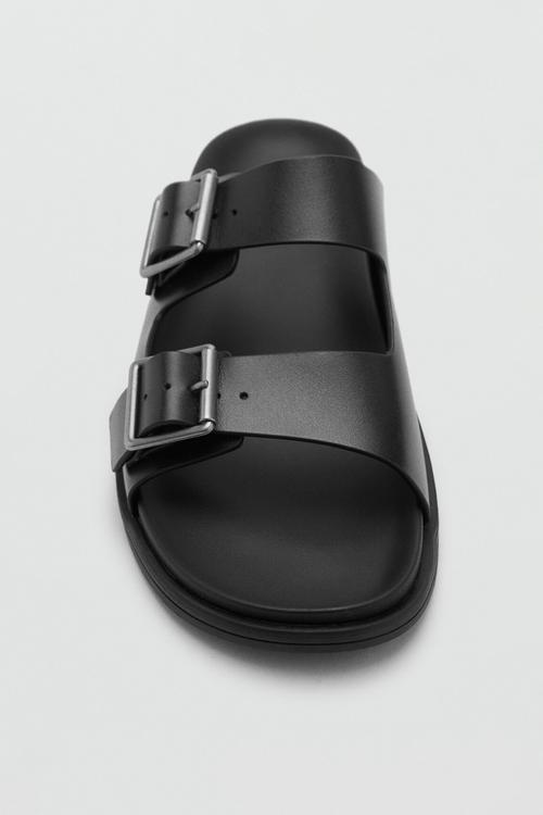 Sandalia buckle - black 