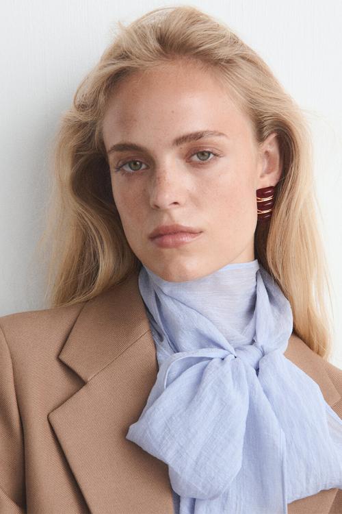 Pendiente Sicilia Earrings - Maroon