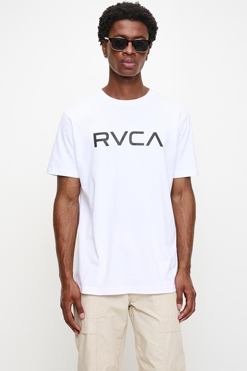Big rvca short sleeve - white