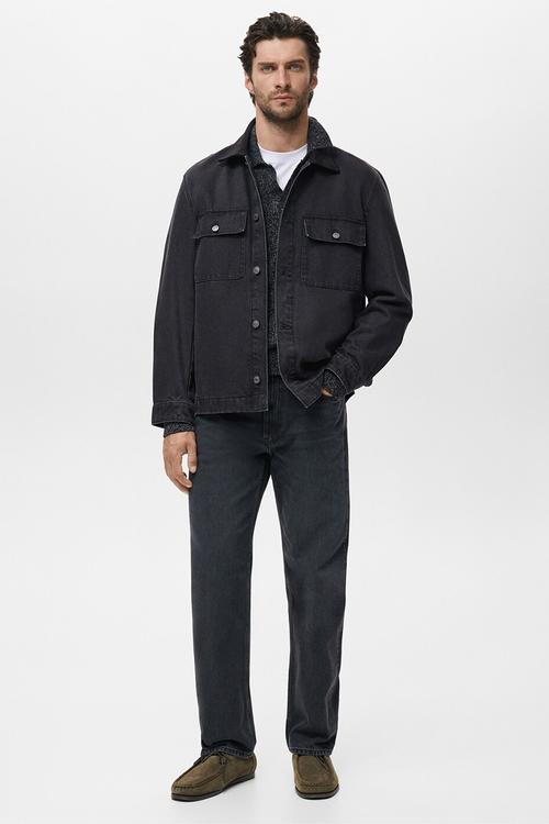 Cazadora Lithia - Black Denim