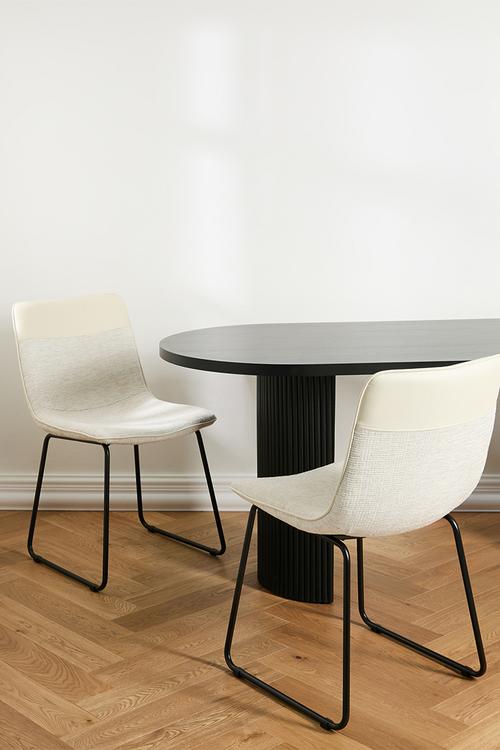 Elsa dining chair set of 2 - neutral