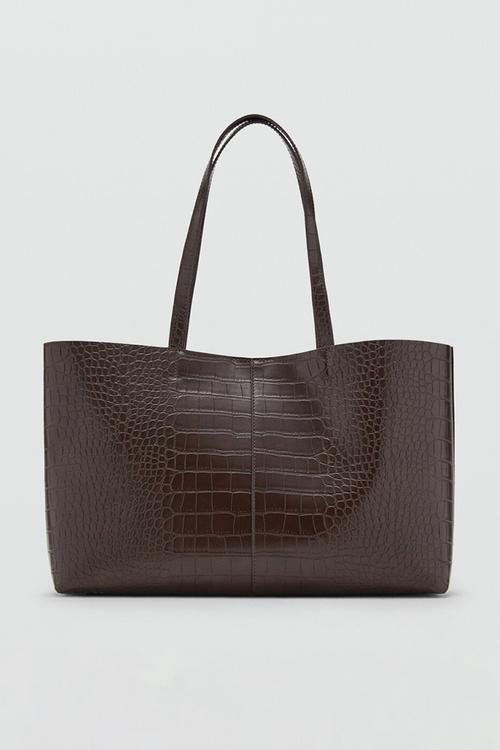 Manu shoulder bag - dark brown