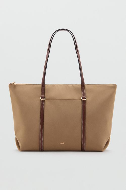 Cobalt tote bag - light beige