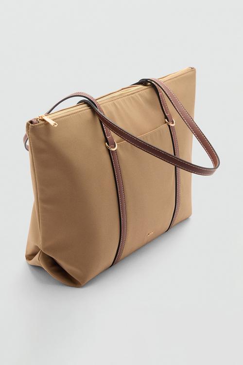 Cobalt tote bag - light beige