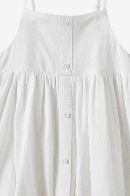 Leah midi dress - white