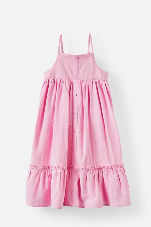 Leah midi dress - fairy pink