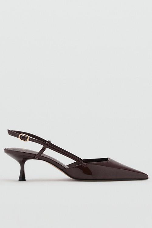 Tonio heel - dark brown