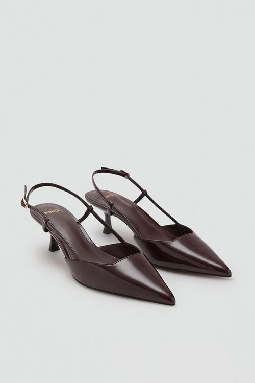 Tonio heel - dark brown