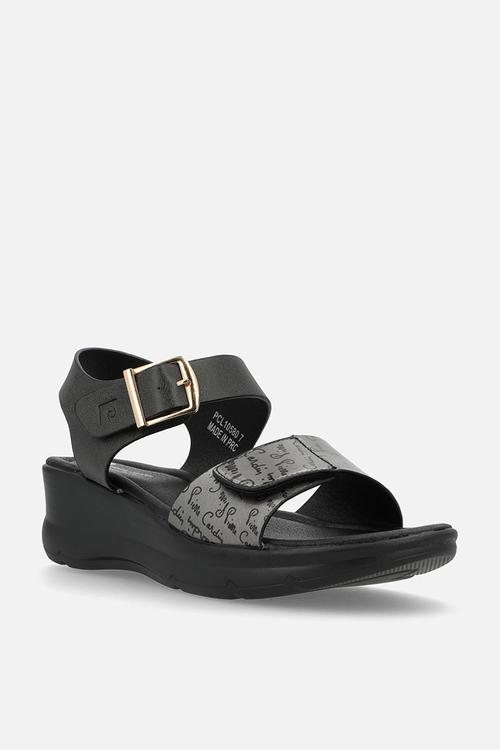 Iola Wedge - Black