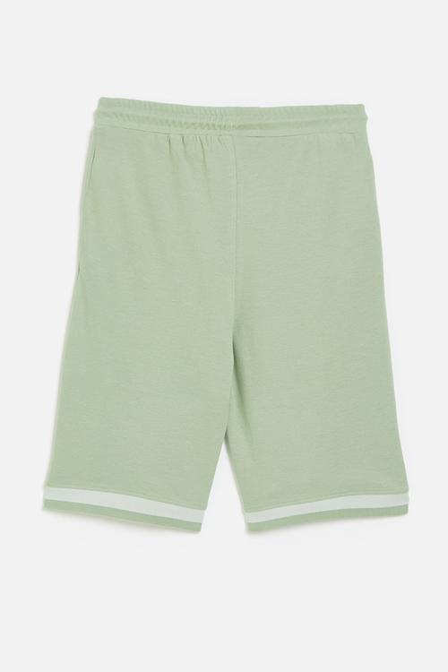 Boys damian tennis short - sage