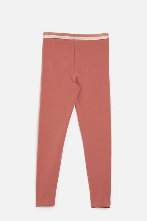 Girls sadie full length legging - coral
