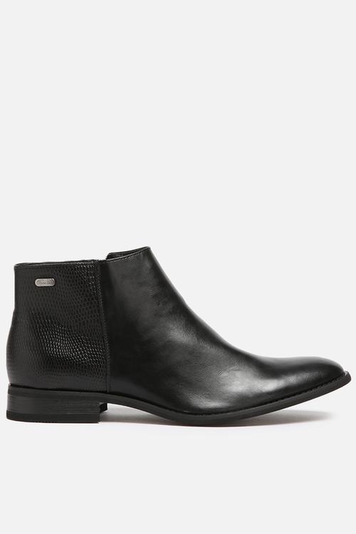 Formal zip up boot 
