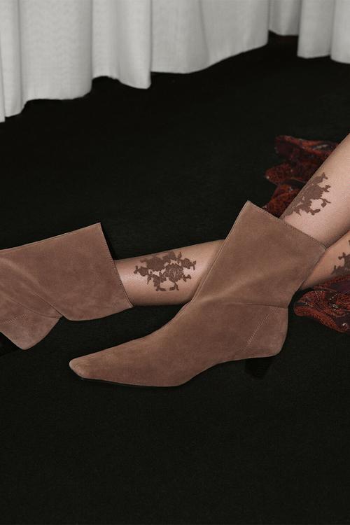 Collin leather ankle boot - light/pastel brown