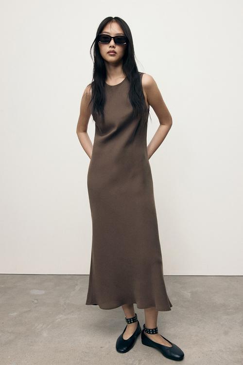 Dress cava  -  brown