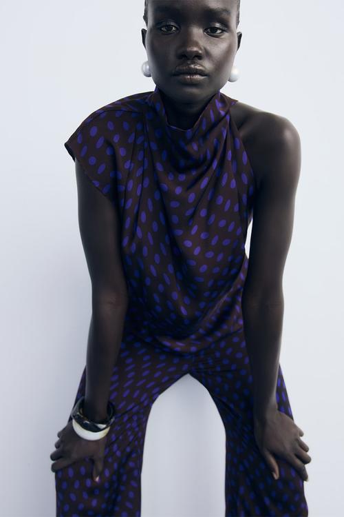 Blouse deepy -  brown