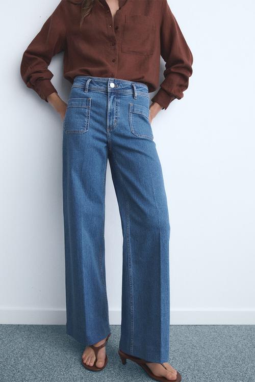 Jeans martina - open-blue