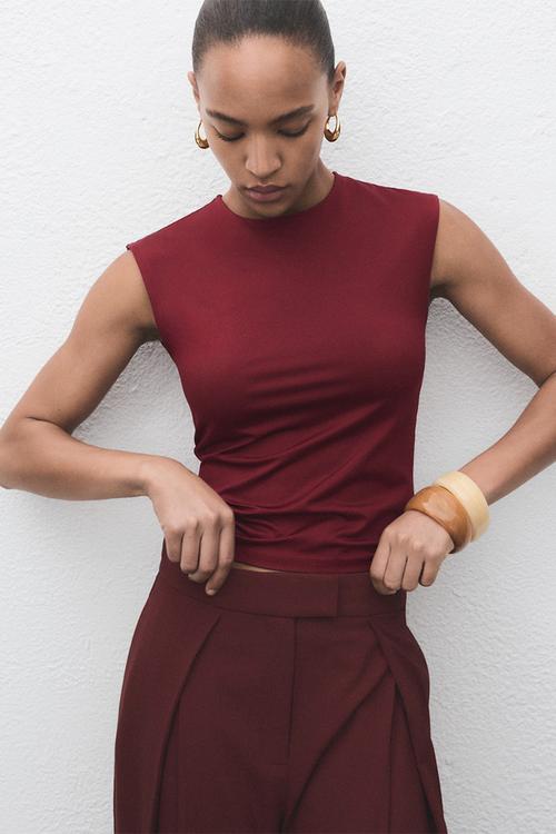 T-shirt gala -  dark red