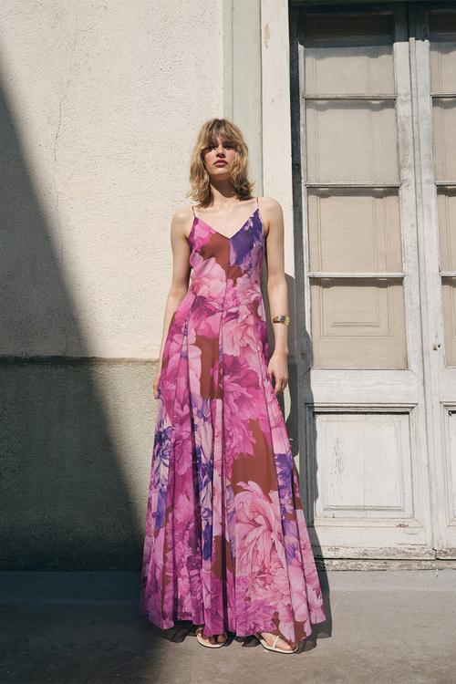 Dress anita -  mid-purple