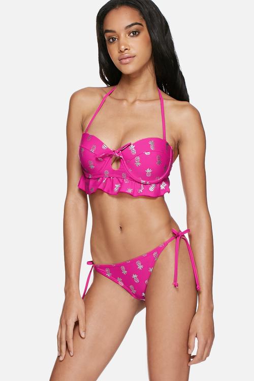 Pinapple print bikini brief