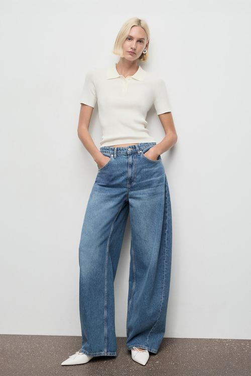 Jeans dana - open-blue