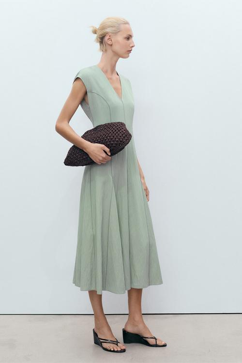 Dress sprung -  green