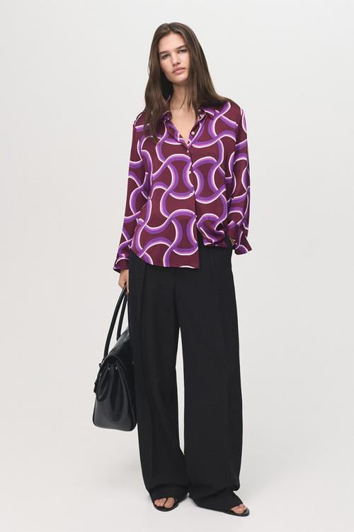 Shirt ideale -  mid-purple