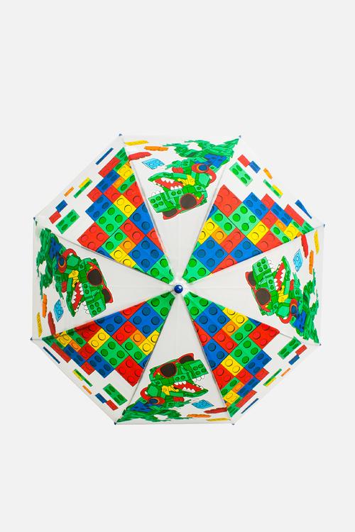 Dino blocks umbrella - multi