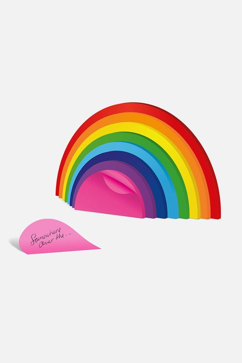 Rainbow sticky notes