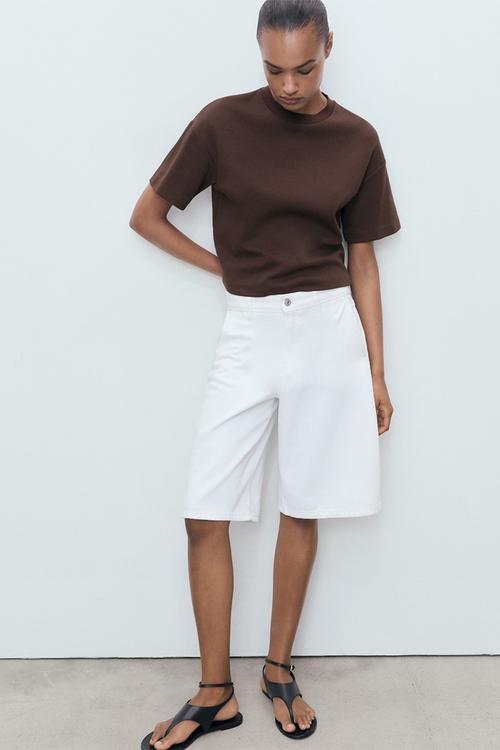 Camiseta pico - brown