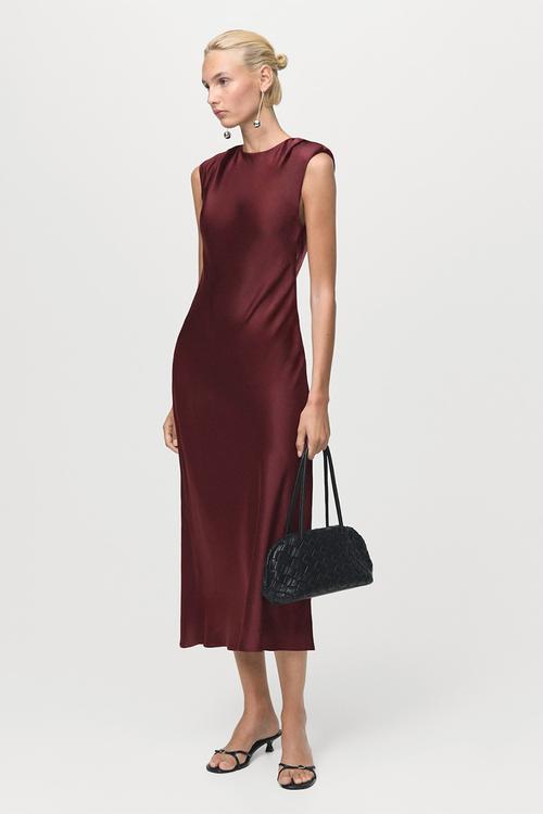 Dress gante2  - dark red