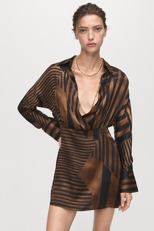 Dress trini -  brown
