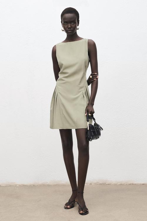 Vestido sea - khaki