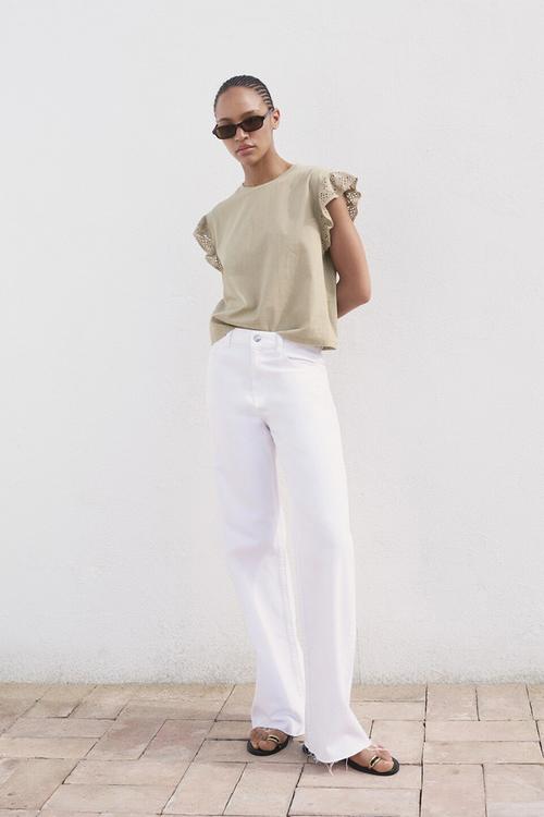 T-shirt voli - mid-beige