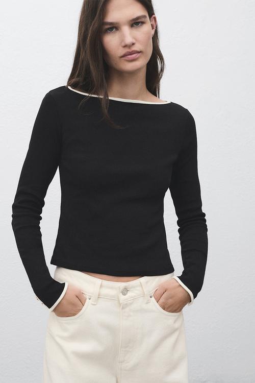 Camiseta porta - black
