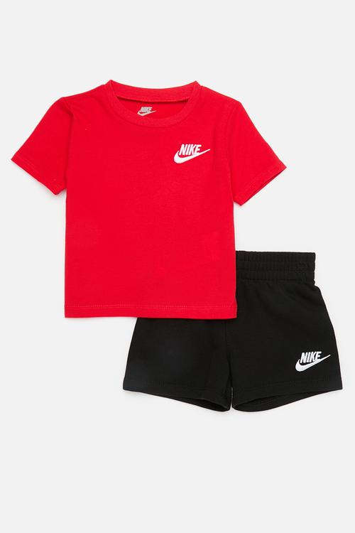 Nike club knit set - university red / black