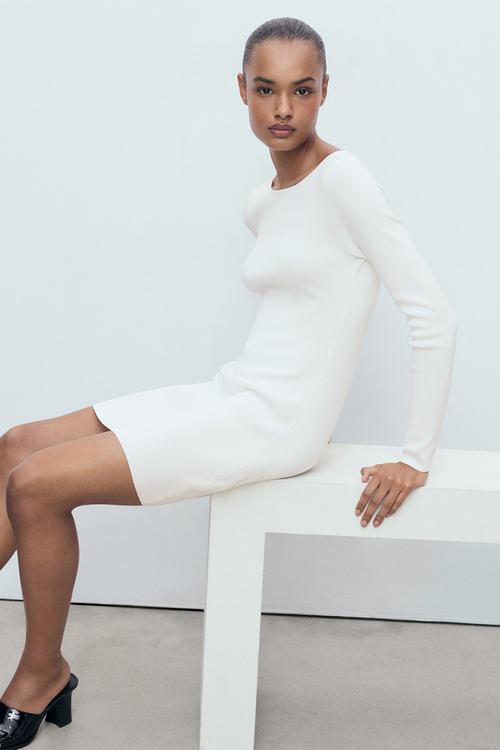 Dress dover -  white
