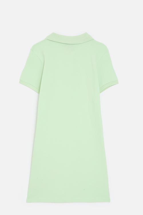 Girls dakota short sleeve golfer dress - sea green